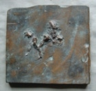 Bronze, 2002, 12.3 x 13,3 x 1,4 cm