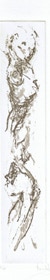 Reservage, Strichätzung, Aquatinta, Kaltnadel, 2007 3,4 x 19,8 cm Plattenmaß